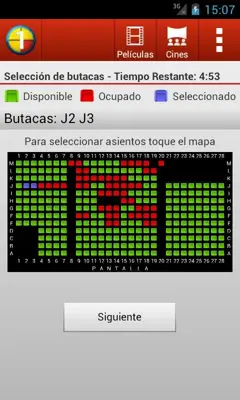 Cines Unidos android App screenshot 3